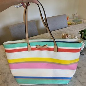 Kate Spade Dune Stripe Tote